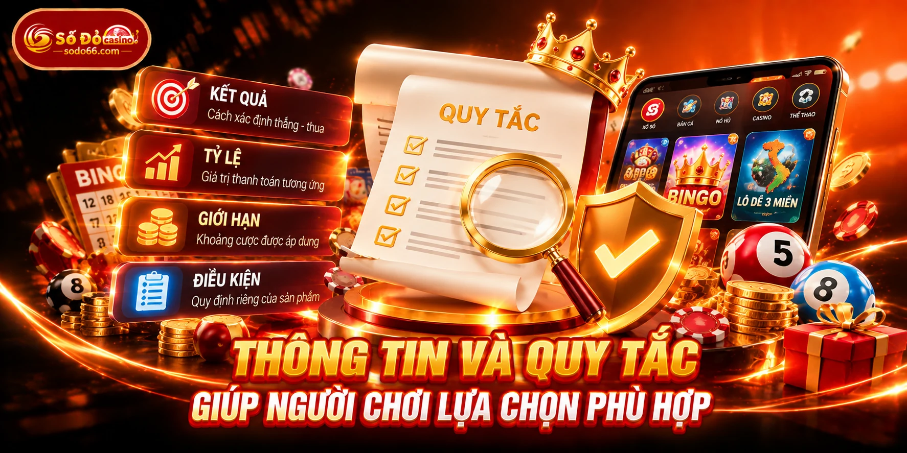 Thông Tin Và Quy Tắc Giúp Người Chơi Lựa Chọn Phù Hợp